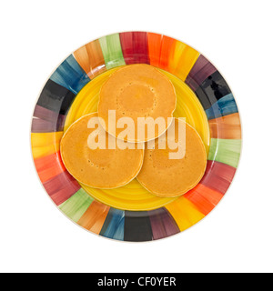 Des crêpes sur la plaque Banque D'Images