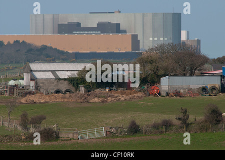 Wylfa power station Anglesey Banque D'Images