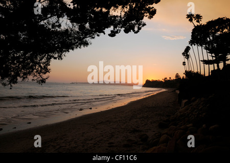 BUTTERFLY BEACH, CALIFORNIE,MONTECITO Banque D'Images