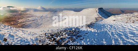 Du maïs, le Parc National des Brecon Beacons, le Pays de Galles Banque D'Images