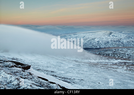 Fan Fawr à partir du maïs, du parc national de Brecon Beacons, le Pays de Galles Banque D'Images