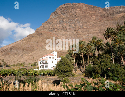 Une montagne sur La Gomera, Îles Canaries Banque D'Images