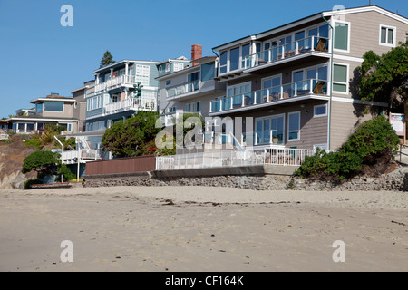 Maisons de Plage,LAGUNA BEACH, CALIFORNIE,USA Banque D'Images