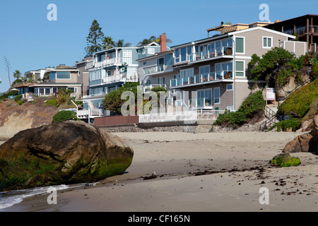 Maisons de Plage,LAGUNA BEACH, CALIFORNIE,USA Banque D'Images