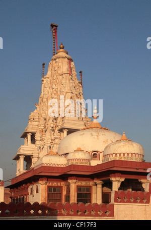 L'Inde, du Rajasthan, Bikaner, Bhandasar Jain temple, Banque D'Images