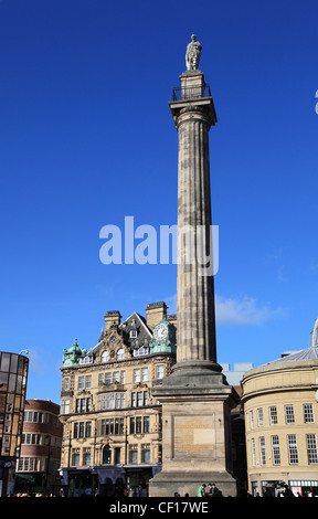 Gray's Monument Newcastle upon Tyne England UK Banque D'Images