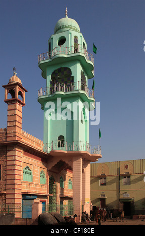 L'Inde, du Rajasthan, Bikaner, Vieille Ville, mosquée, Banque D'Images