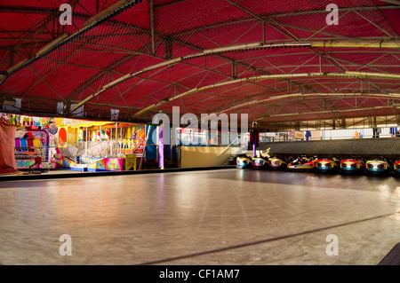 Dodgem cars à Bridlington, East Yorkshire Banque D'Images