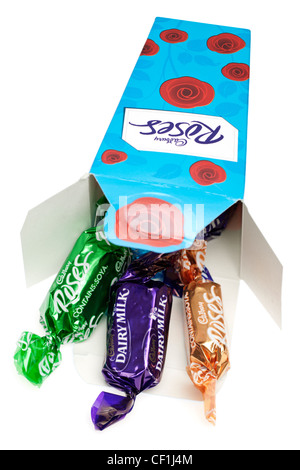 Fort de Cadbury Roses Banque D'Images