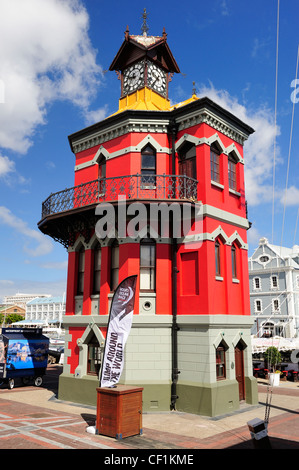 Tour de l'horloge sur le Victoria & Alfred Waterfront complexe, Cape Town, Western Cape, Afrique du Sud Banque D'Images