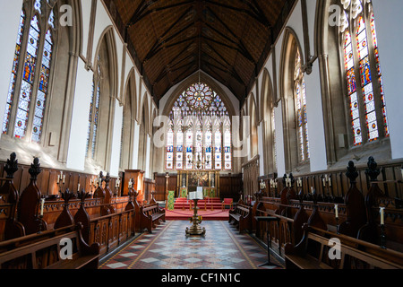 L'intérieur du Merton College, Oxford University Banque D'Images