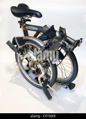 Vélo pliant Brompton Banque D'Images