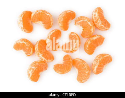 Peeled Tangerine comme supplément alimentaire saine et nutritive Banque D'Images