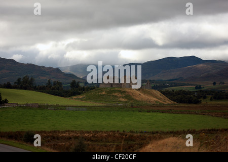 En dehors de la Caserne Ruthven Kingussie dans les highlands écossais Banque D'Images