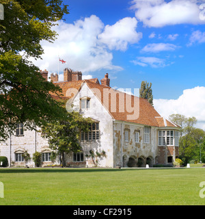 Bisham Abbey. Ce manoir a été construit autour de 1260 comme une maison communautaire pour les Templiers. Banque D'Images