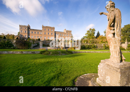 Mellerstain House, une demeure seigneuriale construite entre 1725 et 1778 dans la région des Scottish Borders. L'architecte William Adam desi initialement Banque D'Images