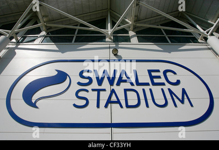 Swalec Stadium de Cardiff, accueil de Glamorgan Cricket Club. Le nouveau stade bénéficie d'une forte capacité 16 000 arena et st Banque D'Images