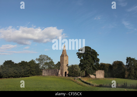 L'ancienne église du prieuré de Restenneth, aurait été fondée par Nechtan, roi des Pictes de 715. Banque D'Images