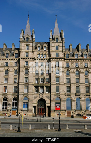 Résidence étudiante Chambre Lime Street, à Liverpool. Banque D'Images