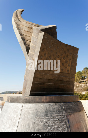 Israël, Jérusalem, 9/11 Memorial Banque D'Images