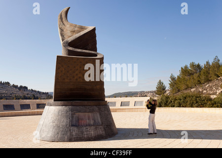 Israël, Jérusalem, 9/11 Memorial Banque D'Images