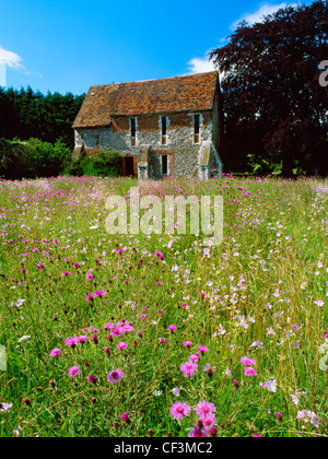 Stour Street Friary, fondée sur la petite île de Binnewith entre deux bras de la rivière Stour. La chambre du préfet, buil Banque D'Images