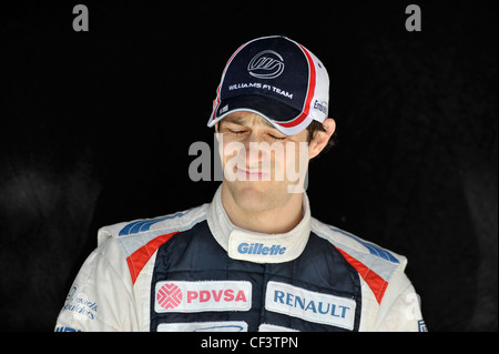 Bruno Senna (BRA) , Williams , Formule 1 pendant une session de test sur circuit de Catalogne, Espagne Banque D'Images