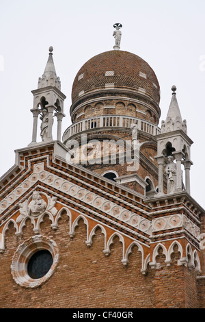 Détails de l'église Madonna dell'Orto dans quartier de Cannaregio - Venise, Venezia, Italie, Europe Banque D'Images