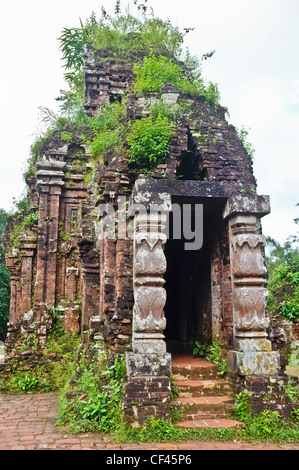 Ruines du temple hindou, la civilisation Cham, mon fils, Quang Nam, Vietnam, Asie du sud-est Banque D'Images