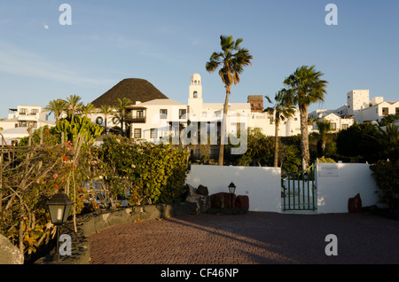 Hôtel Gran Melia Volcan - Playa Blanca, Lanzarote, Îles Canaries Banque D'Images