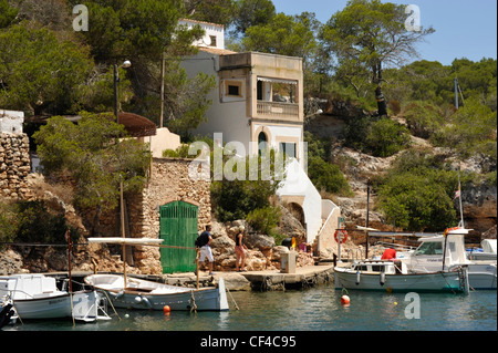 Cala Figuera Majorque Espagne Balierics Banque D'Images