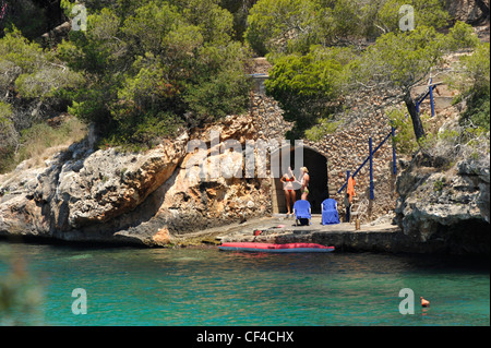 Cala Figuera Majorque Espagne Balierics Banque D'Images