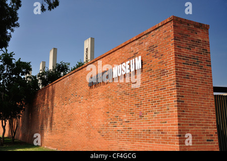 Le Musée de l'Apartheid, Johannesburg, la Province de Gauteng, Afrique du Sud Banque D'Images