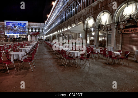 Palais des magistrats, la Piazza San Marco, Venice, Veneto, Italie Banque D'Images