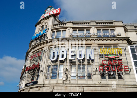 L'art complexe de divertissement Printworks, situé au cœur du centre-ville de Manchester. Banque D'Images