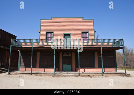 Paramount Ranch historique cinéma, administré par US National Park Service. Banque D'Images