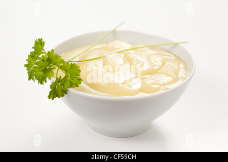 Soupe de courgettes savoureuse Banque D'Images