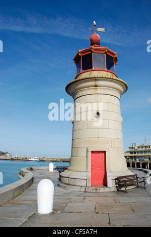 La petite plage de Ramsgate Royal Harbour. Banque D'Images