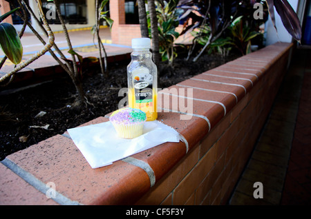 Le jus d'orange et des gâteaux, de l'Australie Banque D'Images