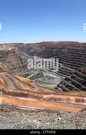 Le Super Pit goldmine à Kalgoorlie-Boulder, Australie occidentale, Australie. Banque D'Images