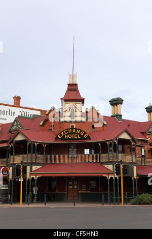 L'échange hôtel à Kalgoorlie, Australie occidentale. Banque D'Images