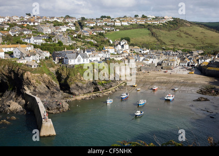 Port Isaac à Cornwall Banque D'Images