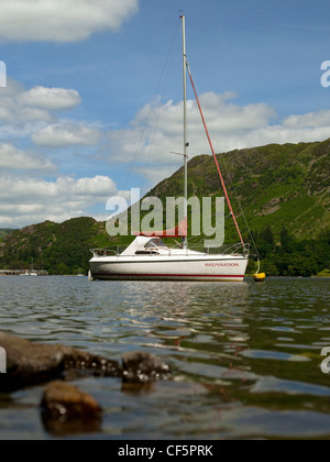 A la location sur Ullswater, 'l'Angleterre est plus beau lac' dans le Parc National de Lake District. Banque D'Images