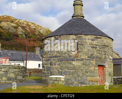 Ty Crwn ('Round House'), construit comme un huis clos pour détenir les délinquants alors qu'ils attendaient d'être transférés au tribunal ou en prison. Elle a été mise Banque D'Images