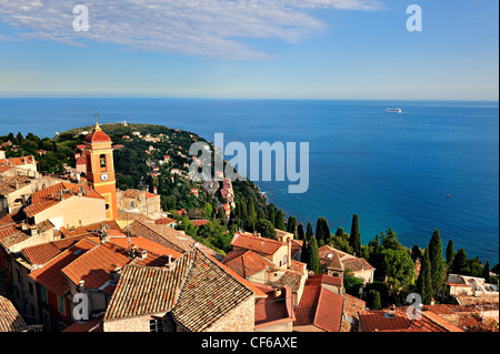 Roquebrune Cap Martin, Côte d'Azur, France. Banque D'Images