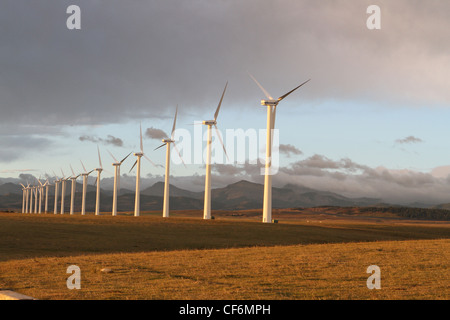 Parcs éoliens - exploiter le vent Banque D'Images