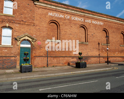 Musée des sciences et de l'industrie à Manchester, UK Banque D'Images