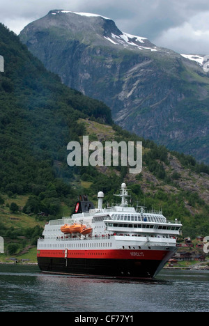 La Norvège (le fjord de Geiranger Geirangerfjorden) est un fjord dans la région de Sunnmøre, dans le sud de Møre og Romsdal Banque D'Images