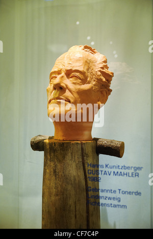 Gustav Mahler, Haus der Musik (Maison de la musique), Vienne, Autriche Banque D'Images