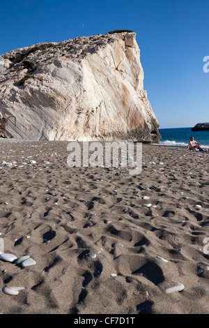 Rocher d'Aphrodite, région de Paphos, Chypre Banque D'Images